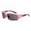 Crossfire 22528 Infinity Premium Safety Eyewear, Dark Smoke Lens, Polycarbonate, Hard Coat, Pink Pearl Frame, Price/12 EA