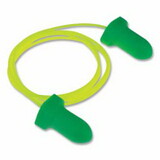 Radians FP31 Detour® 32 Disposable Foam Earplug, Polyurethane Foam, Green, Corded