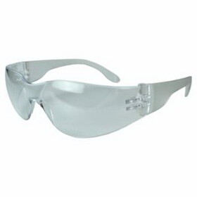 Radians MR0111ID USA Safety Eyewear, Clear Lens, Polycarbonate, Clear Frame