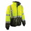Radians SJ110B-3ZGS-M SJ110B Two-in-One High Visibility Bomber Safety Jacket, M, Polyester, Green, Price/1 EA