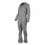 NEESE VU7LCAGY-M 7 oz Women's Ultra-Soft FR Coverall, Gray, Medium, Price/1 EA