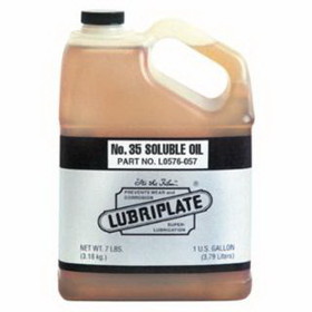Lubriplate 293-L0576-057 No. 35 Soluble Oils, 1 Gal Bottle, 4/Carton