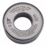 Gasoila Chemicals SA26 PTFE Thread Tape, 260 in L, 1/2 in W, 4.3 mil, High Density, Silver