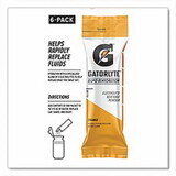 Gatorade 05282 Gatorlyte® Rapid Rehydration Powder Stick, Orange, 16.9 oz