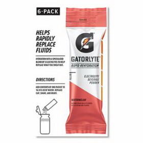 Gatorade 05284 Gatorlyte&#174; Rapid Rehydration Powder Sticks, Cherry Lime, 16.9 oz