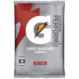 Gatorade 308-33690 G Series 02 Perform Thirst Quencher Instant Powder, 51 Oz, Pouch, 6 Gal Yield, Fruit Punch