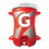 Gatorade 50160SM Contour Cooler, 10 Gallon, Bright Orange, Price/1 EA