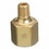 Western Enterprises AW-28A Inert Arc Power Cable Adapter, 200 Psig, Brass, 9/16 In-18 (M), Price/1 EA