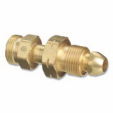 Western Enterprises WD-315 Cylinder Adapter, For CGA-510 and CGA-520, Brass