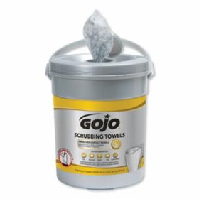 Gojo 315-6396-06 Gojo Scrubbing Wipes 72Count Canister