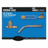Goss KLP-4 Target Air-Propane Torch Outfit, 1/2 In, Propane, Soldering, Brazing