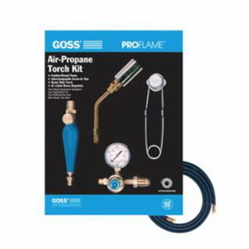 Goss KP-105 Air-Propane Torch Outfit, 1-3/4 In, Propane, Heating; Soldering