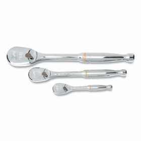 Gearwrench 329-81206T 3 Pc 1/4"  3/8" & 1/2" 90T Full Polish Ratch Set