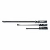 Gearwrench 82403-05 3 Pc Angled Tip Pry Bar Set, 12 In, 17 In, 25 In, Plastic Tray