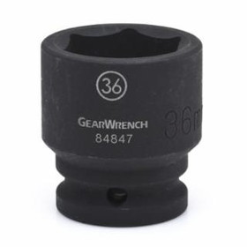 Gearwrench 329-84847 3/4" Drive 6 Point Stanimpact Met Socket 36Mm