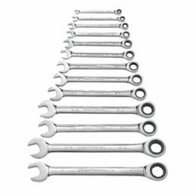 Gearwrench 329-9312 13 Pc. Combination Ratcheting Wrench Sets, Inch