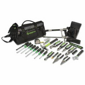 Greenlee 332-0159-28MULTI Heavy-Duty Multi-Pocket Tool Kits, 8 Compartments, 12-1/2 In X 23 In