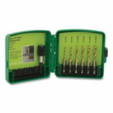 Greenlee 332-DTAPSSKIT 7Pc Drill/Tap Bit Kit For Stainless Stl (Stndrd)