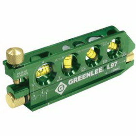 Greenlee 332-L97 Mini-Magnet Laser Levels, 5.63 In, 80 Yd