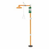 Guardian G1662 Emergency Shower, Free Standing, Plastic ShowerHead, Orange