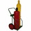 Saf-T-Cart 339-870-14 800 Series Cart, 2 Cylinders, 9-1/2 In And 12-1/2 In Dia Cylinders, 14 In Semi-Pneumatic Wheels, Price/1 EA