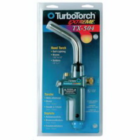 Turbotorch 0386-1293 Extreme Tx500 Series Self-Igniting Swirl Hand Torch, Tx-504, Mapp/Propane, Includes Tx-504 Tip