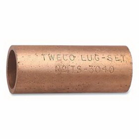 Tweco 9610-1101 Cable Splicer, 0.5 in L, Copper