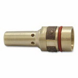 Bernard 404-20 Tough Lock® Retaining Head, Single Taper, Brass, 9/16 in -18 Thread, .02 Wire dia