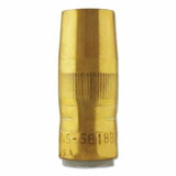 BERNARD NS-5818B Centerfire™ MIG Nozzle, 1/8 in Recess, 5/8 in Bore, For T Series Tip