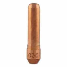 BERNARD T-030 Centerfire&#153; MIG Contact Tip, 0.03 in ID, Non-Threaded, Tapered Base