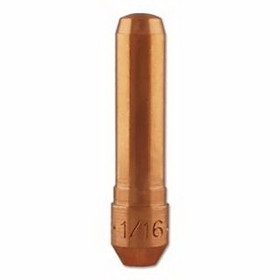 BERNARD T-062 Centerfire&#153; MIG Contact Tip, 1/16 in Wire, T Series, Non-Threaded/Tapered Base