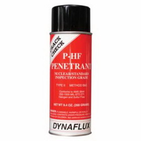 Dynaflux PHF315-16 Visible Dye Penetrant Systems, Penetrant, Aerosol Can, 16 Oz