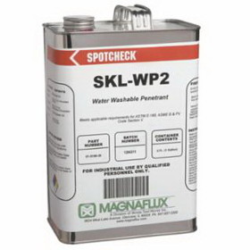 Magnaflux 01-5190-35 Spotcheck Skl-Wp2 Water Washable Penetrants, Liquid Penetrant, Bottle, 1 Gal