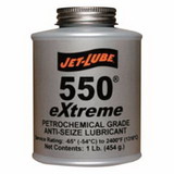 Jet-Lube 47104 550 Extreme Anti-Seize Compound And Lubricant, 1 Lb, Brush Top Can