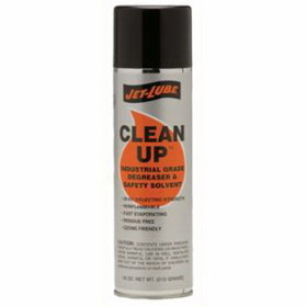 Jet-Lube 61542 Clean-Up Industrial Safety Solvent/Cleaners, 18 Oz Aerosol Can