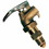 Justrite 400-08910 Faucet 3/4" Brass Adjustable, Price/1 EA