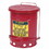 Justrite 400-09500 14 Gallon Oily Waste Canw/Lever, Price/1 EA