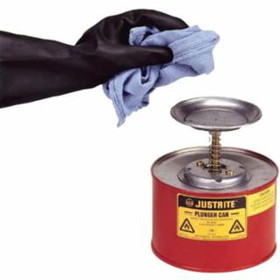 Justrite 400-10208 Plunger Can 1/2 Gal
