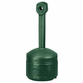 Justrite 400-26800G Smokers Cease-Fire Receptacle Forrest Green