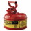 Justrite 400-7110100 1G/4L Safe Can Red, Price/1 EA