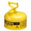 Justrite 7110200 Type I Steel Safety Can, Diesel, 1 gal, Yellow, Price/1 EA