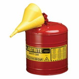 Justrite 400-7120110 2G/7.5L Safe Can Red W/Fnl