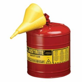 Justrite 400-7125100 2.5G/9.5L Safe Can Red