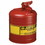 Justrite 400-7150100 5G/19L Safe Can Red, Price/1 EA