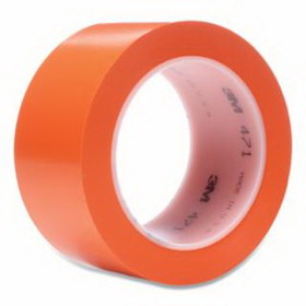 3M 405-021200-04312 Vinyl Tape, Orange 2 In X36 Yd 5.2 Mil