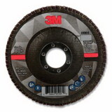 3M 038060-05905 Coated Flap Discs 769F, 4-1/2 in dia, 80+ Grit, 13,300 rpm