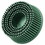 Scotch-Brite 048011-18730 Roloc&#153; Bristle Disc, 2 in x 5/8 in, TR, 50 Grit, Ceramic Abrasive Grain, 25000 rpm, Green, Price/1 EA