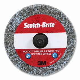 Scotch-Brite 048011-65082 Roloc&#153; TR EXL Unitized Wheel, 2 in dia, Medium Grade, 22100 RPM, Ceramic