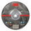 3M 051125-87447 Silver Depressed Center Grinding Wheel, Precision Shaped Ceramic, 6 In Dia, 5/8 In-11 Arbor, 36 Grit, Threaded Mounting, Price/10 EA