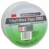 3M 051131-06981 Vinyl Duct Tape 3903, White, 2 in x 50 yd x 6.5 mil